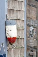 Red white and blue buoy | Cattie Coyle Photography