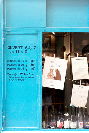 Restaurant window, Nice, France | Cattie Coyle Photography