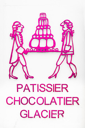 Pink Patisserie Sign, Cannes, France | Cattie Coyle Photography