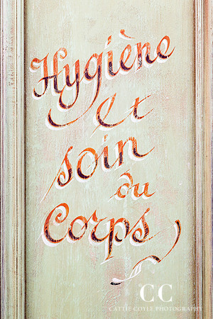 Soap shop sign, Cannes, France | Cattie Coyle Photography