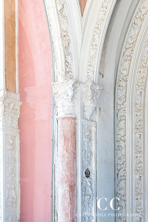 Architectural detail, Villa Ephrussi de Rothschild, Saint-Jean-Cap-Ferrat, France| Cattie Coyle Photography