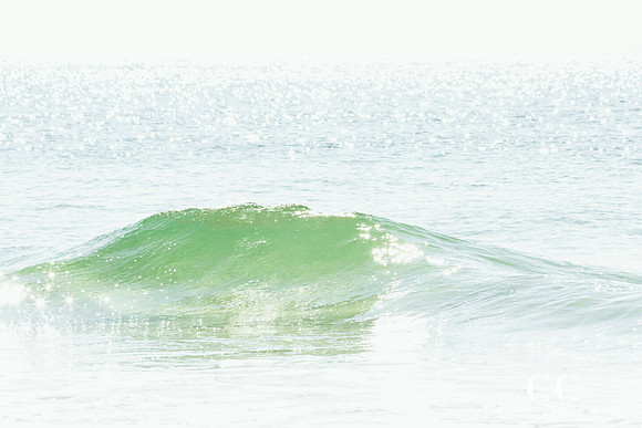 Ocean Waves No. 3 - Fine art print by Cattie Coyle Photography