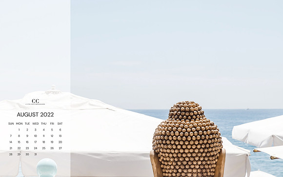 Buddha on the Beach by Cattie Coyle Photography | Desktop Wallpaper