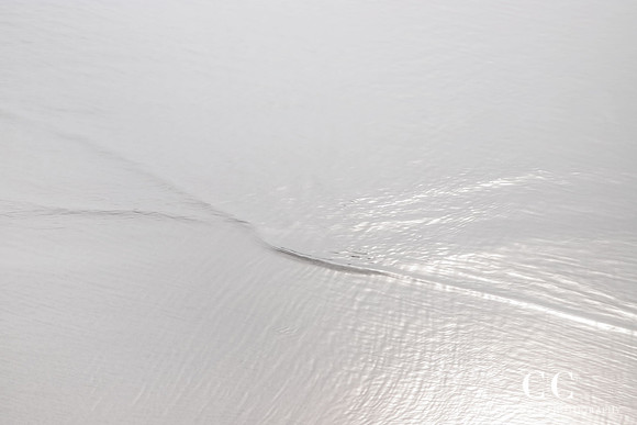 Foggy Day Waves No 5 by Cattie Coyle Photography