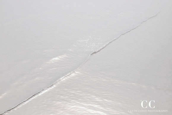 Foggy Day Waves No 7 by Cattie Coyle Photography