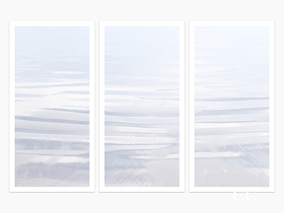 The Blue Hour - Triptych by Cattie Coyle Photography
