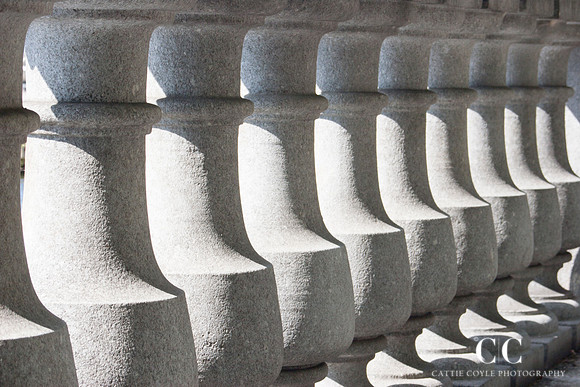 Stone pillars | Cattie Coyle Photography