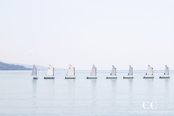 The Little Sailboats No. 1 | Cattie Coyle Photography