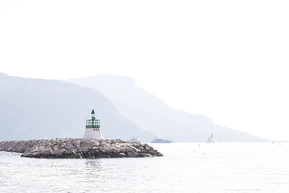 Morning Haze - French Riviera art print by Cattie Coyle Photography sm