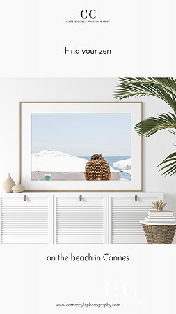 Buddha on the Beach - French Riviera art print by Cattie Coyle Photography 6
