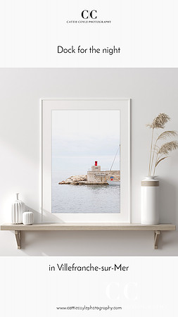 Safe Harbor - French Riviera art print by Cattie Coyle Photography 9