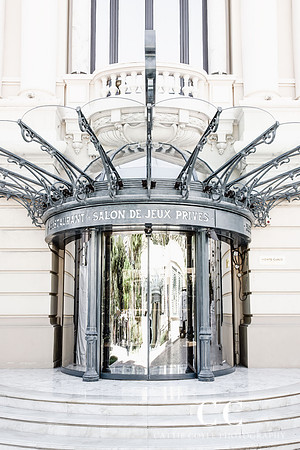 Private VIP entrance to the Monte Carlo Casino | Cattie Coyle Photography