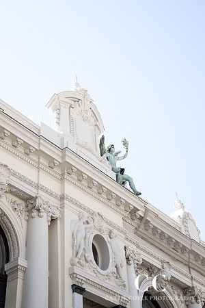 Façade and roof of the Monte Carlo Casino | Cattie Coyle Photography