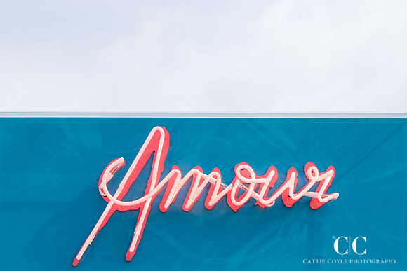 Amour - French Riviera art print by Cattie Coyle Photography