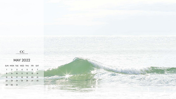 Ocean Waves No 2 by Cattie Coyle Photography Desktop Screensaver 2