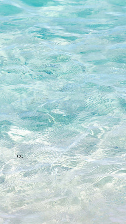 Turquoise Water Phone Wallpaper by Cattie Coyle Photography