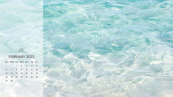 Turquoise Water Desktop Wallpaper by Cattie Coyle Photography